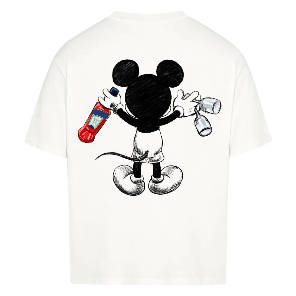 MOUSE BACKPRINT - Personalisierbares Shirt Oversize