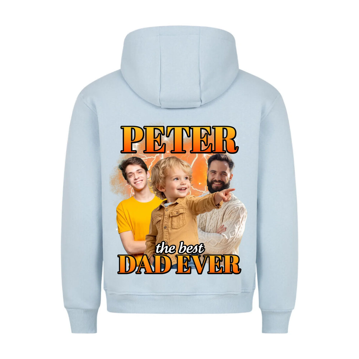 THE BEST DAD BOOTLEG - Customizable Hoodie