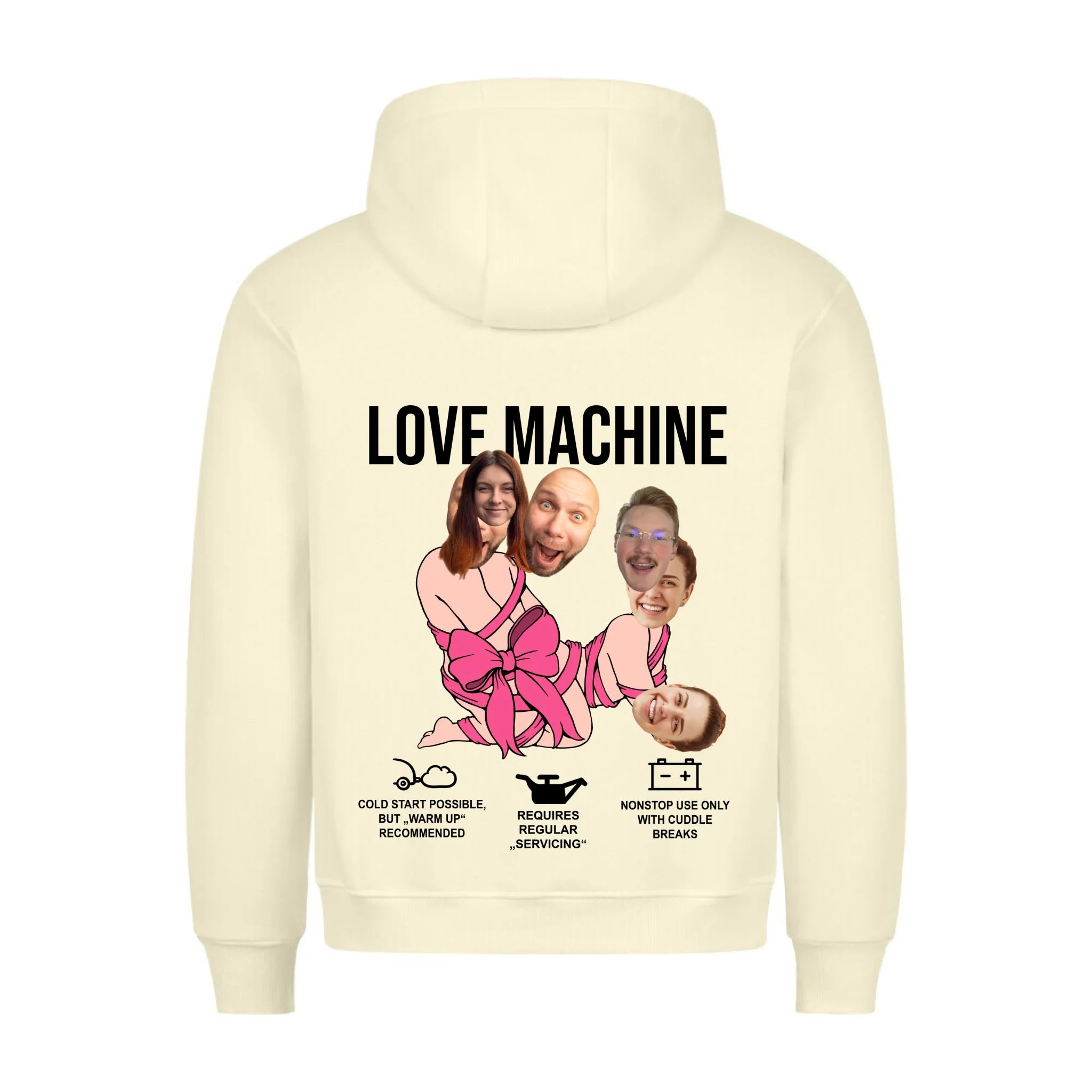 LOVE MACHINE - Customizable Hoodie