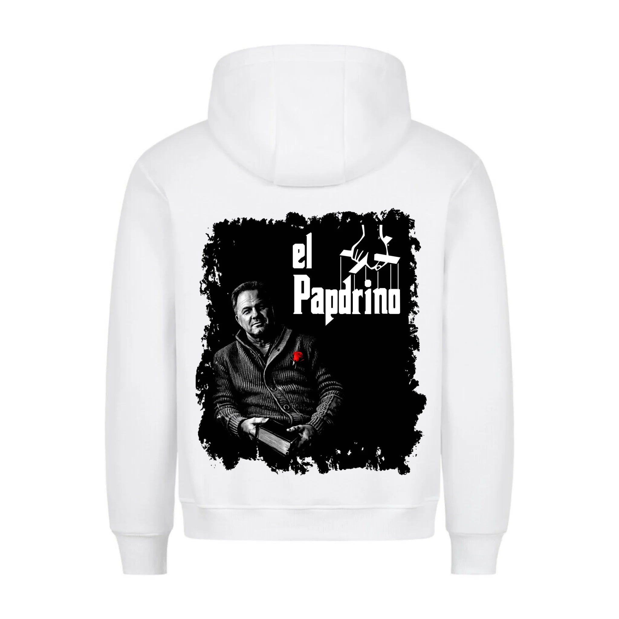 EL PAPDRINO - Sudadera personalizable con estampado en la espalda