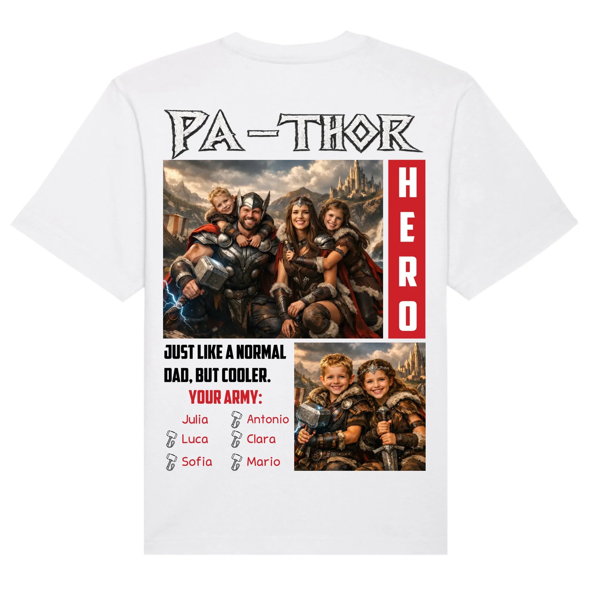 mockup shirt back white