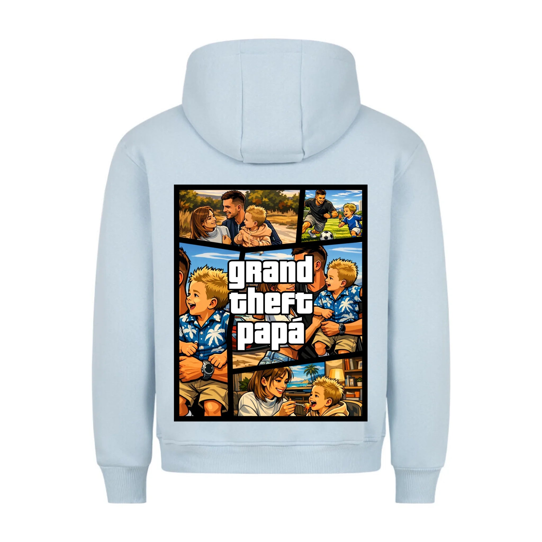 GRAND THEFT PAPA - Sudadera con capucha personalizable