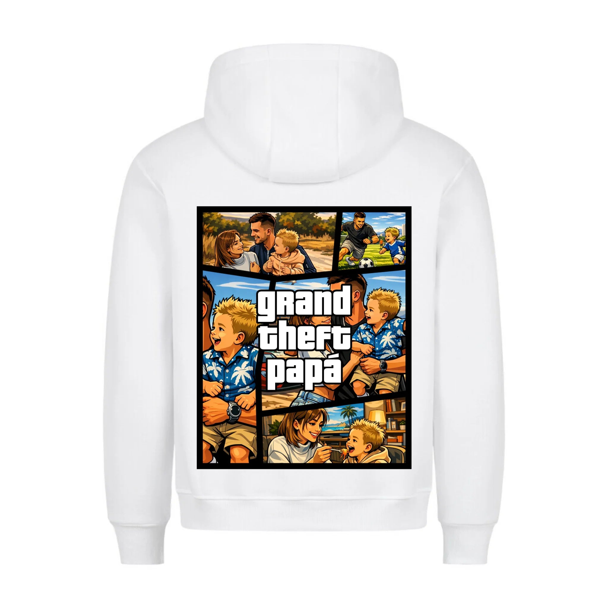 GRAND THEFT PAPA - Sudadera con capucha personalizable