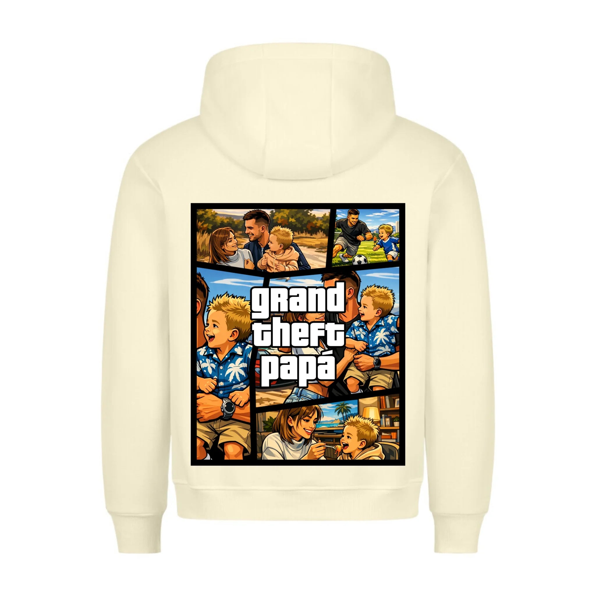 GRAND THEFT PAPA - Sudadera con capucha personalizable