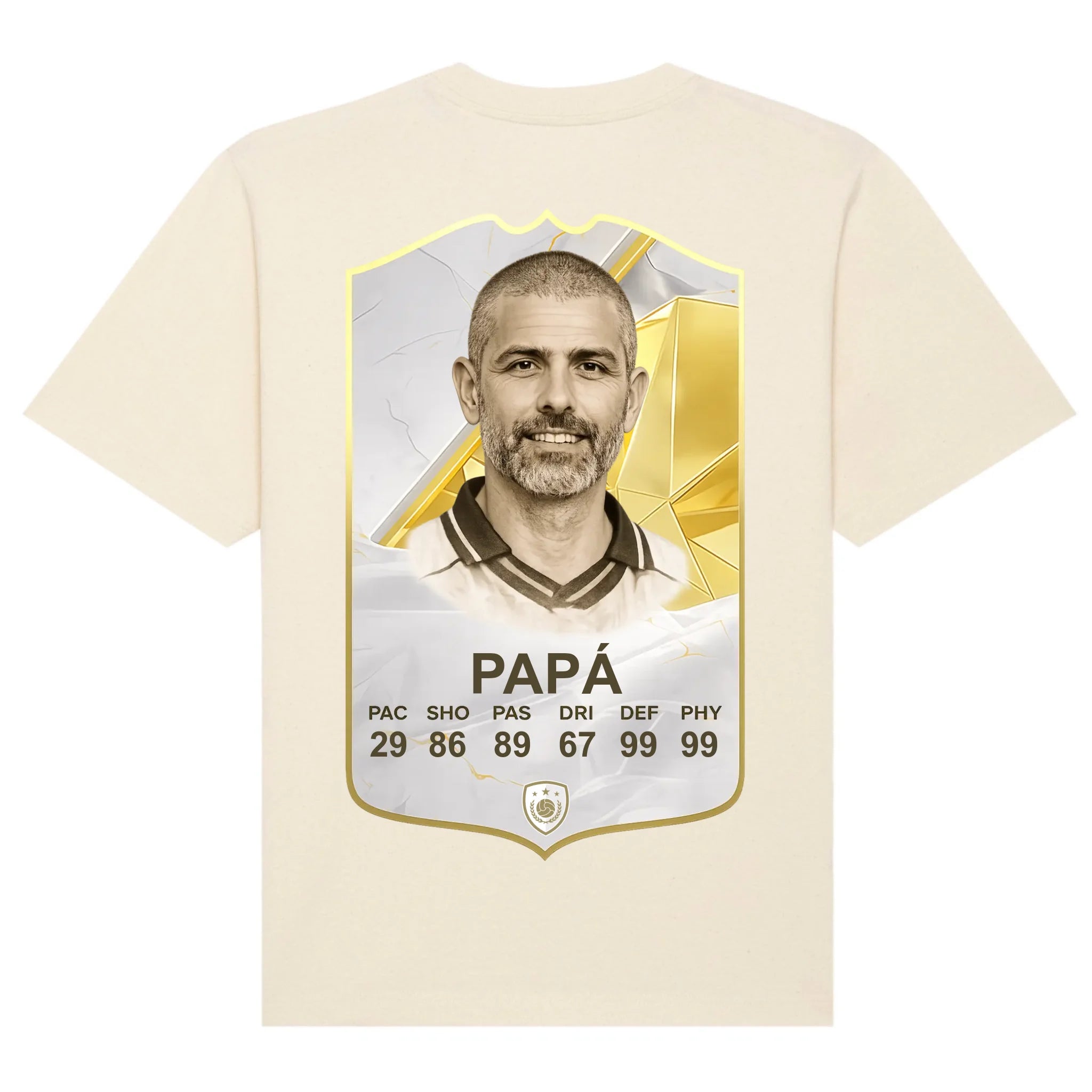 mockup shirt back natural