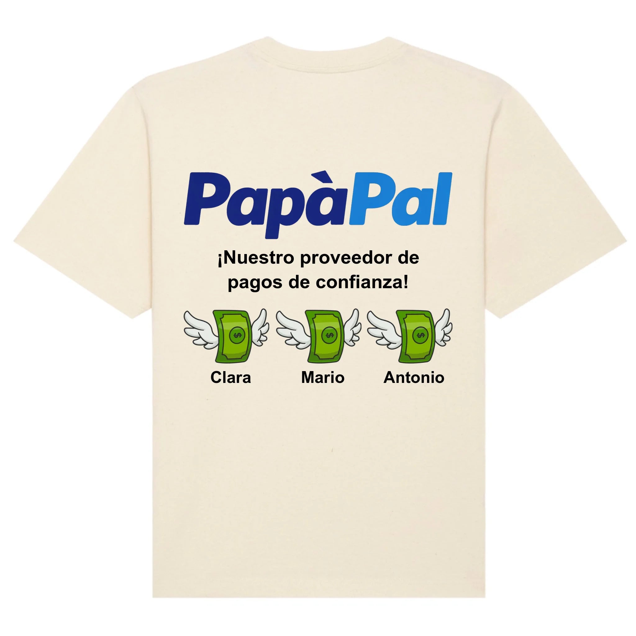 mockup shirt back natural