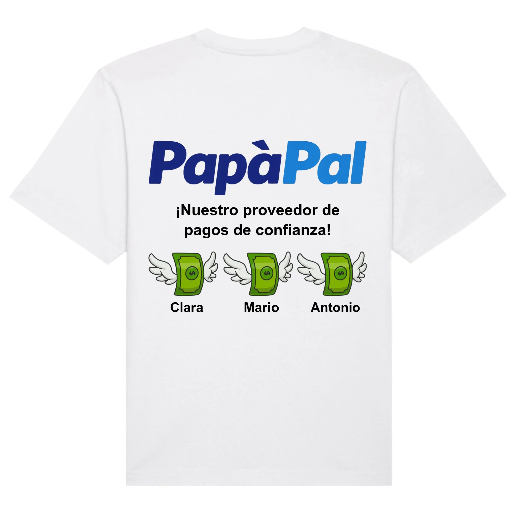 mockup shirt back white