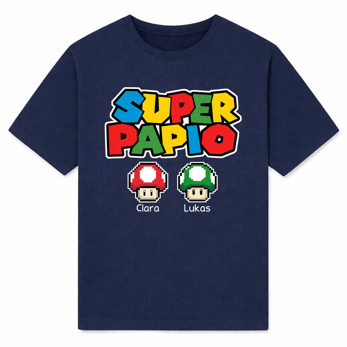 shirt front navy