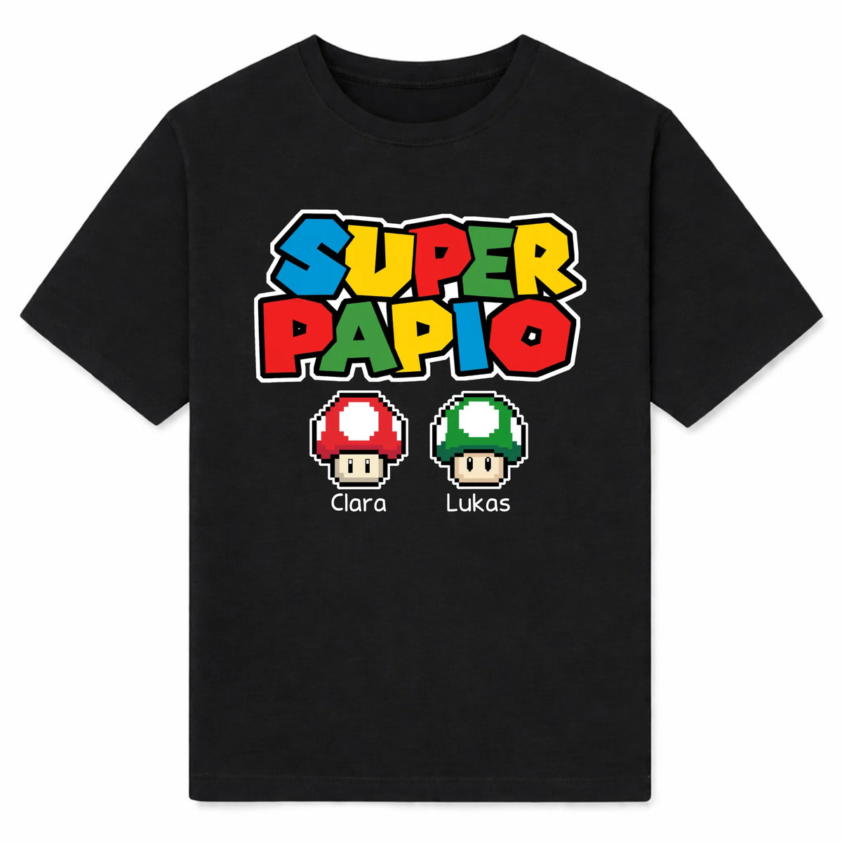 shirt black front