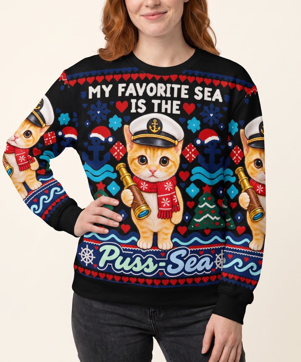 FAVORITE SEA - Pull de Noël Signature