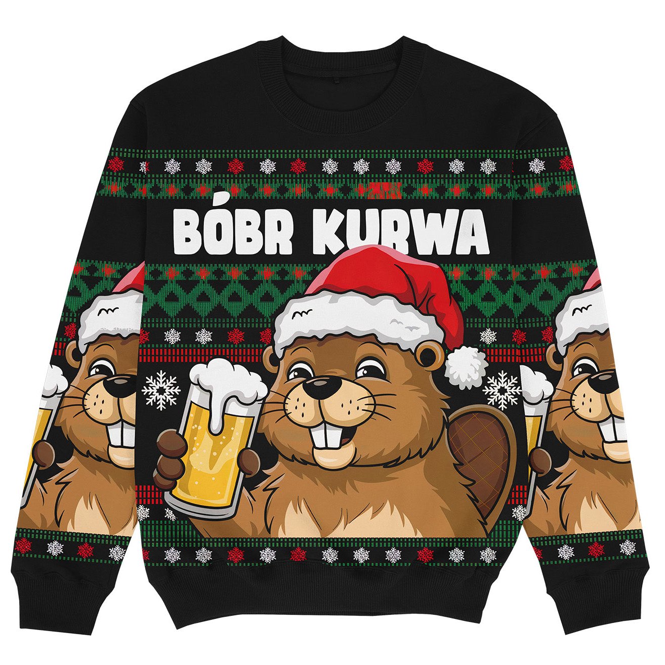 BOBR KURWA - Christmas Ugly Sweater