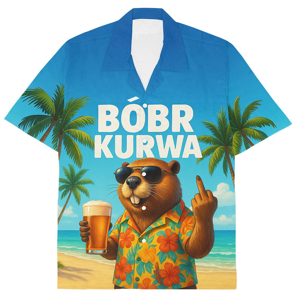 BOBR KURWA SUMMER EDITION - Hawaiihemd