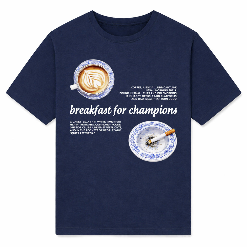BREAKFAST FOR CHAMPIONS - Premium Shirt Unisex