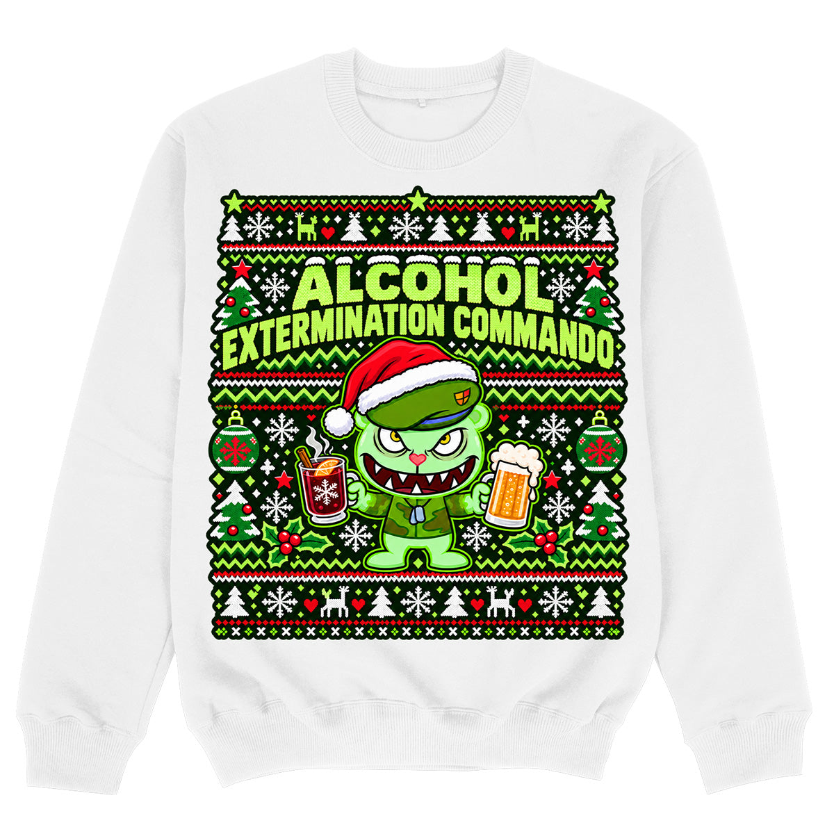 ALCOHOL COMMANDO - Sudadera Premium