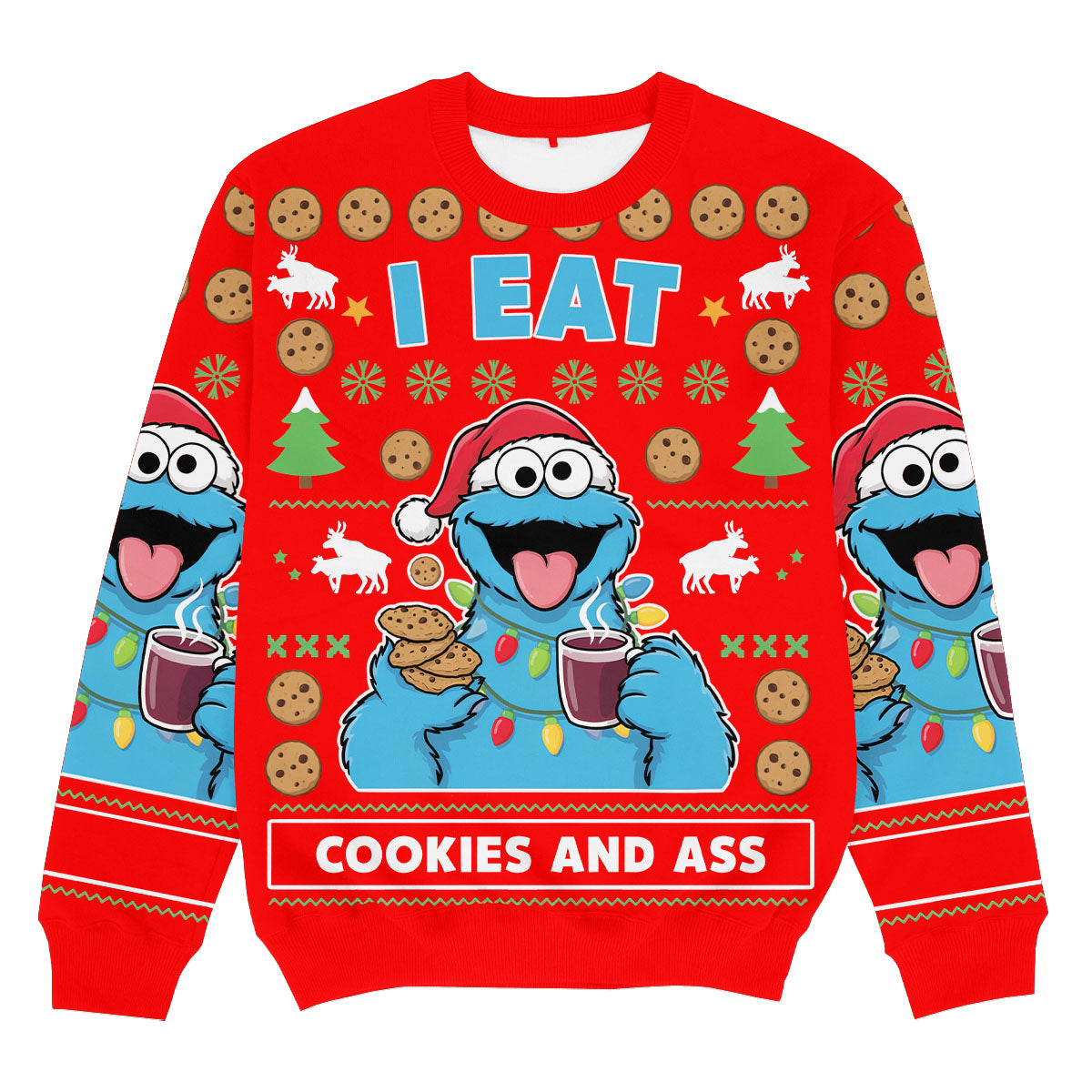 COOKIES & ASS - Maglione Natalizio Signature