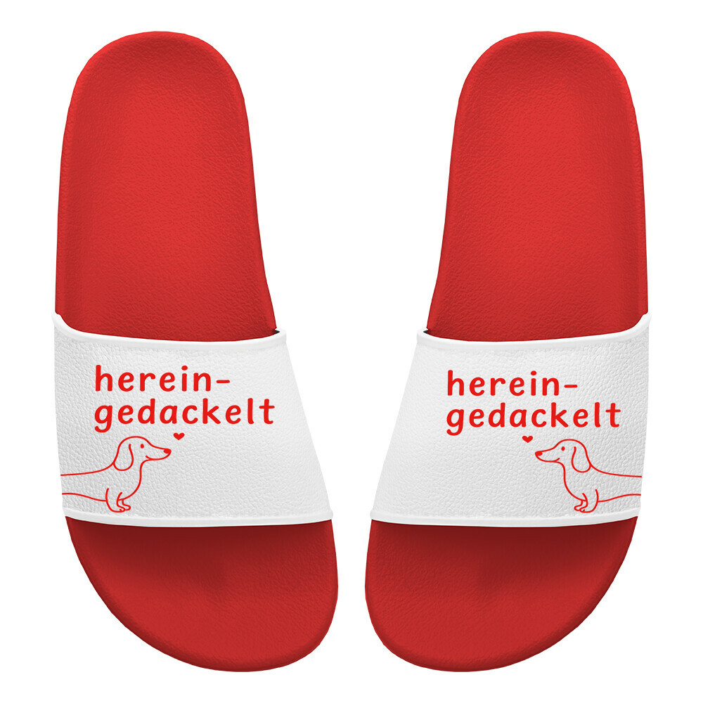 HEREINGEDACKELT - Badelatschen