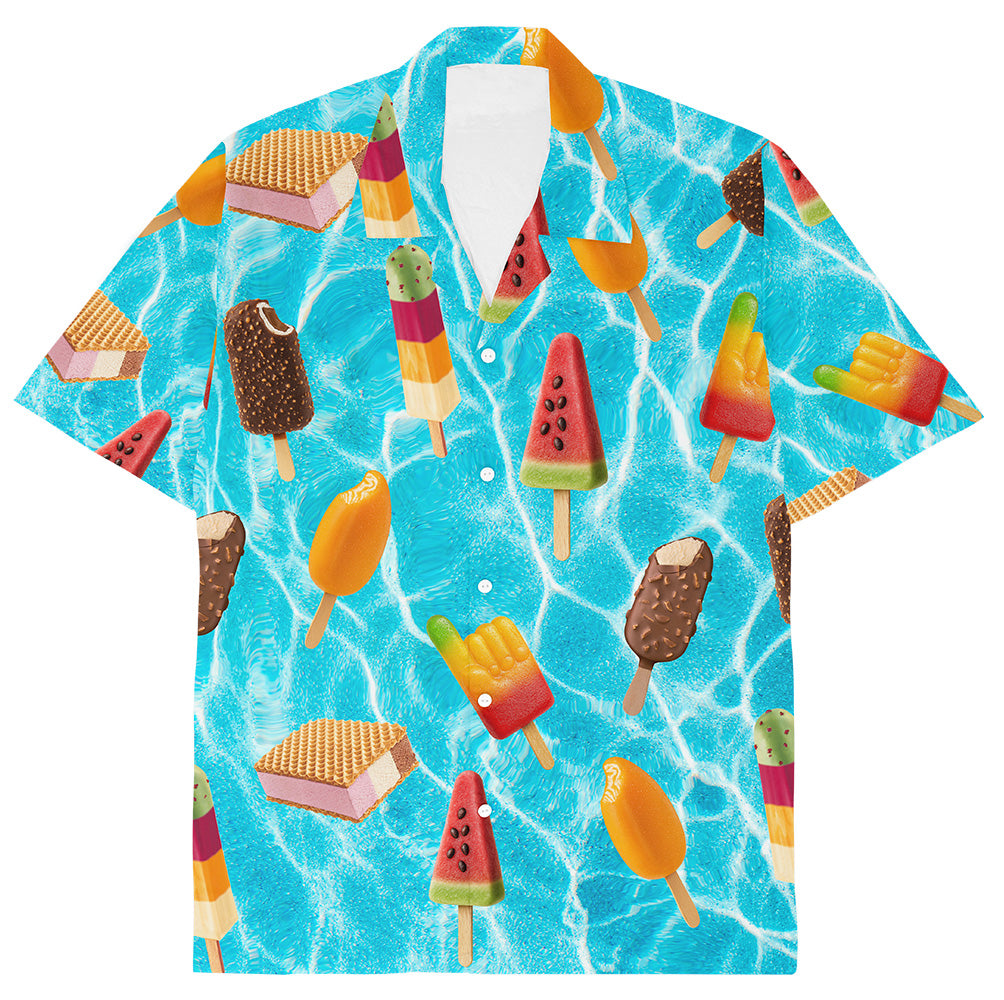 ICE CREAM - Hawaiihemd