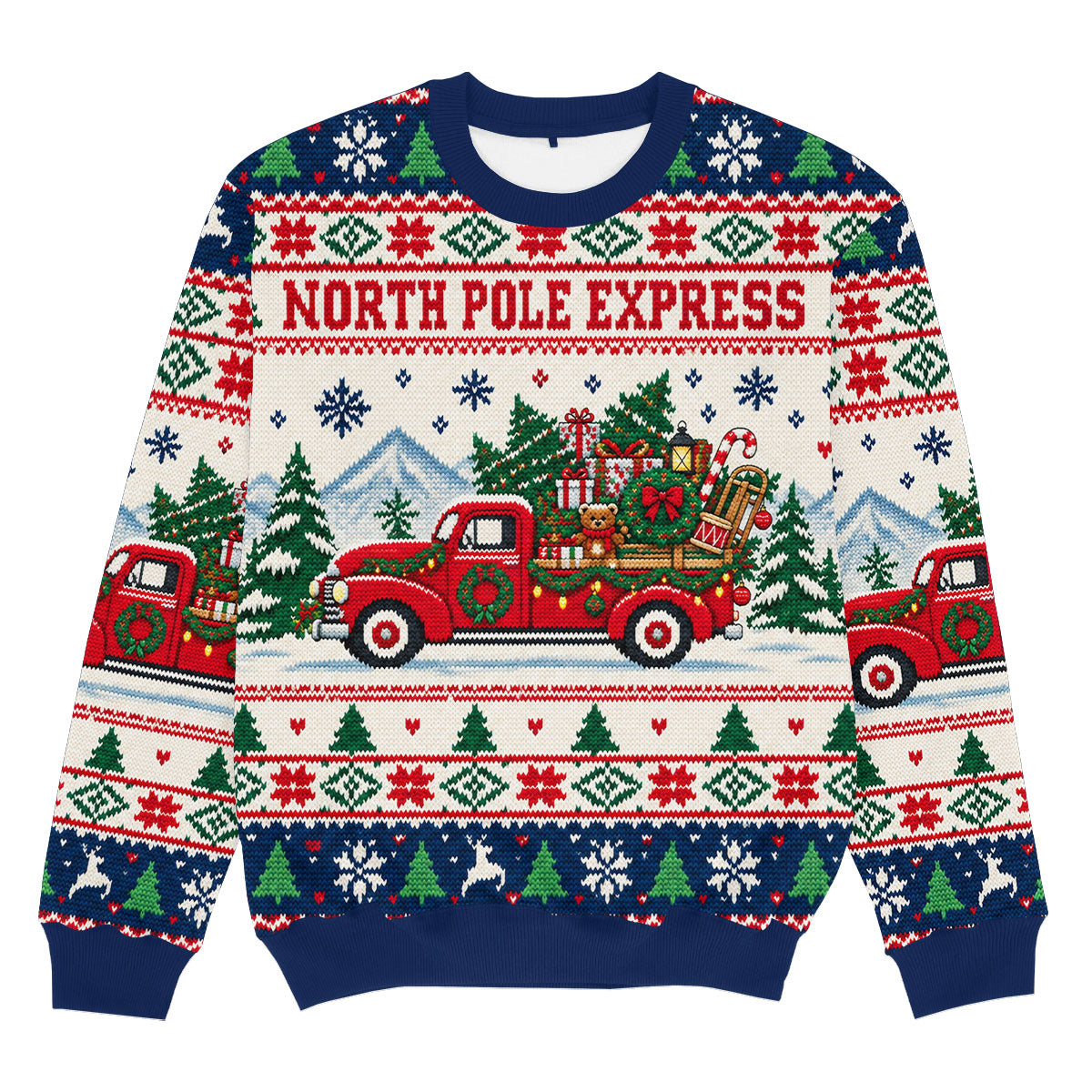 NORTH POLE EXPRESS - Maglione Natalizio Signature