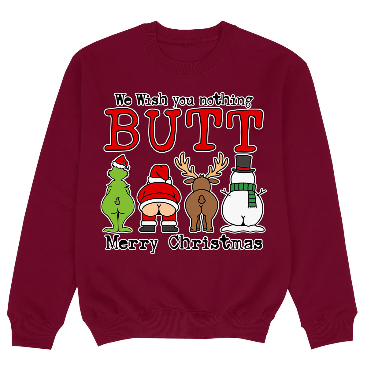 NOTHING BUTT MERRY CHRISTMAS - Sweatshirt Premium