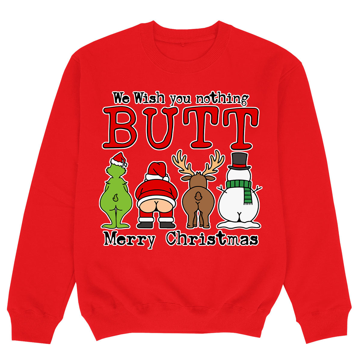 NOTHING BUTT MERRY CHRISTMAS - Sweatshirt Premium