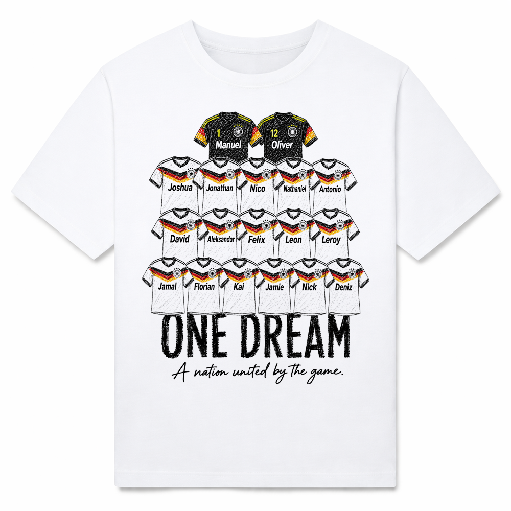 ONE DREAM FULL TEAM - Premium T-Shirt Unisex
