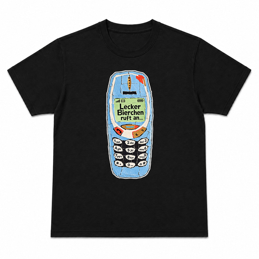 LECKER BIERCHEN RUFT AN - Premium T-Shirt Unisex