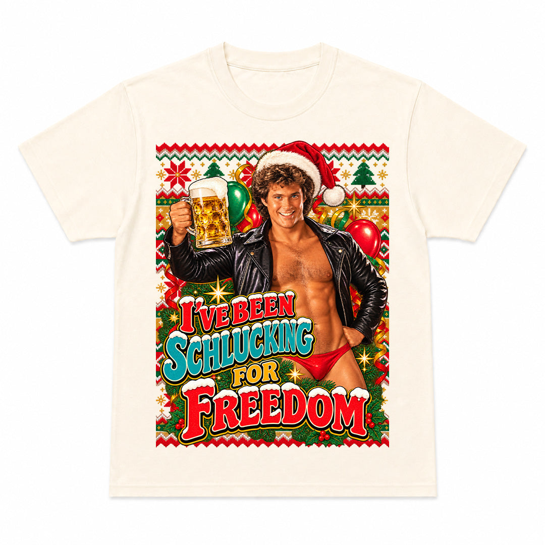 SCHLUCKING FOR FREEDOM - Premium Unisex T-Shirt