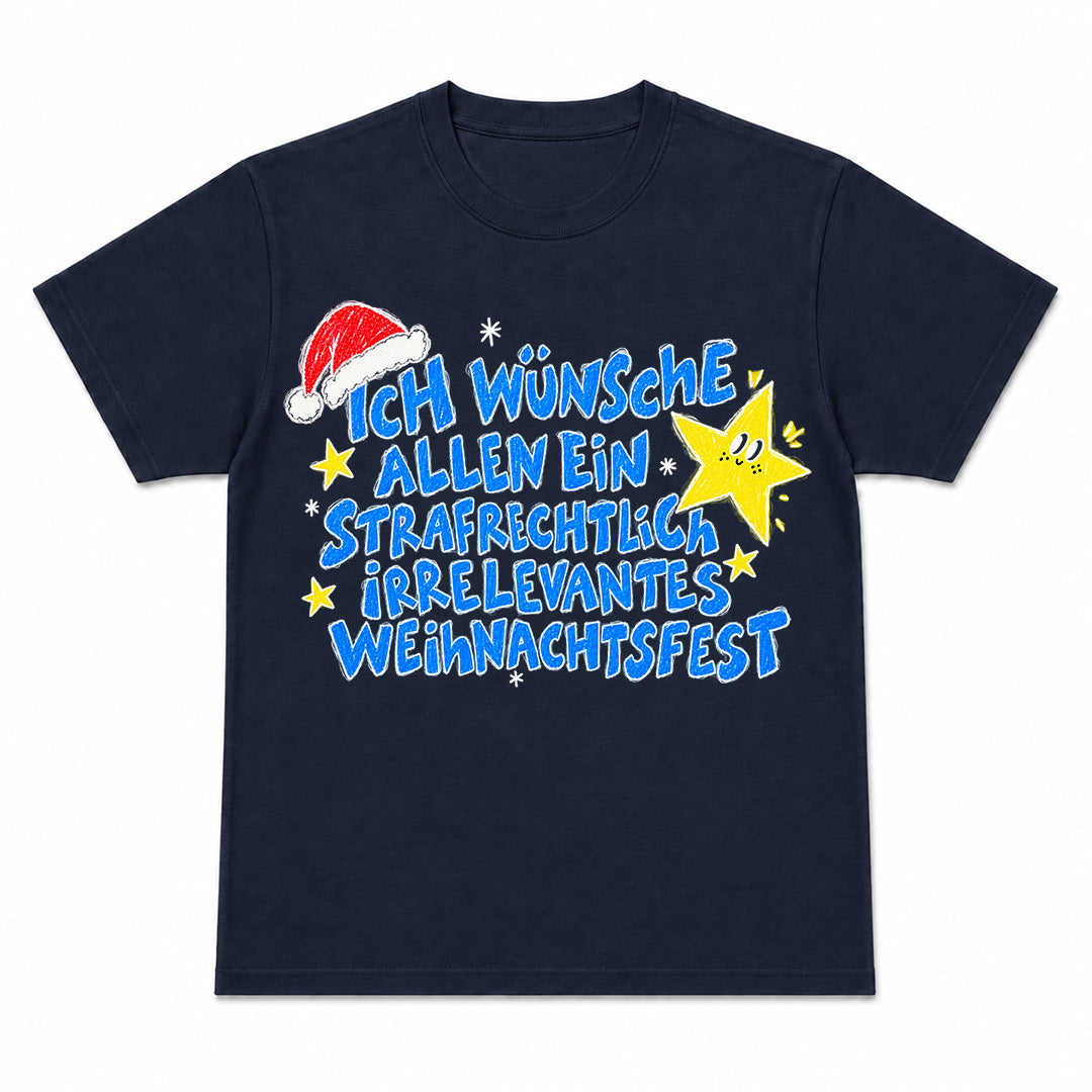 STRAFRECHTLICH IRRELEVANTES WEIHNACHTSFEST - T-Shirt Premium Unisexe