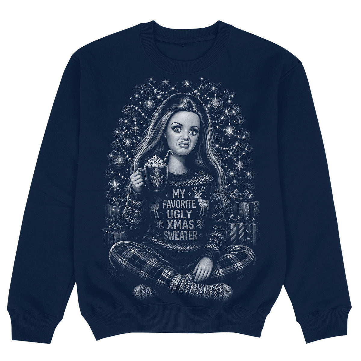 FAVORITE UGLY CHRISTMAS SWEATER - Felpa Premium