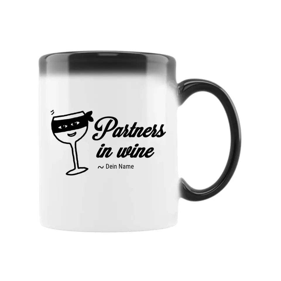 PARTNERS IN WINE - Personalisierbare Tasse