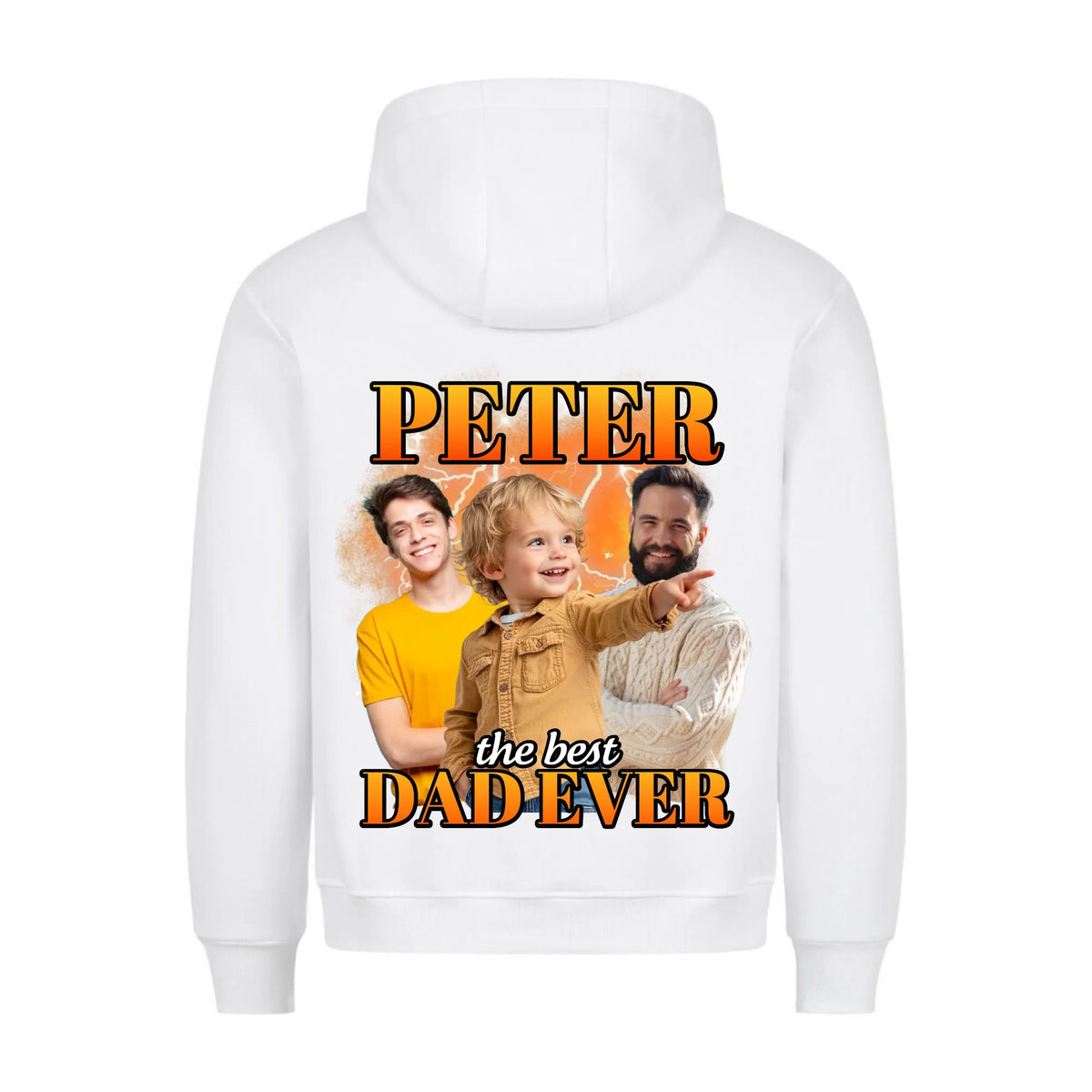 THE BEST DAD BOOTLEG - Customizable Hoodie