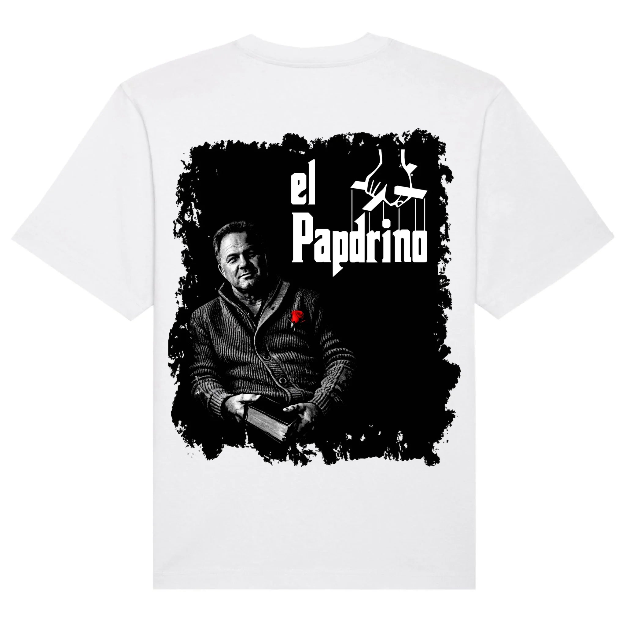 mockup shirt back white