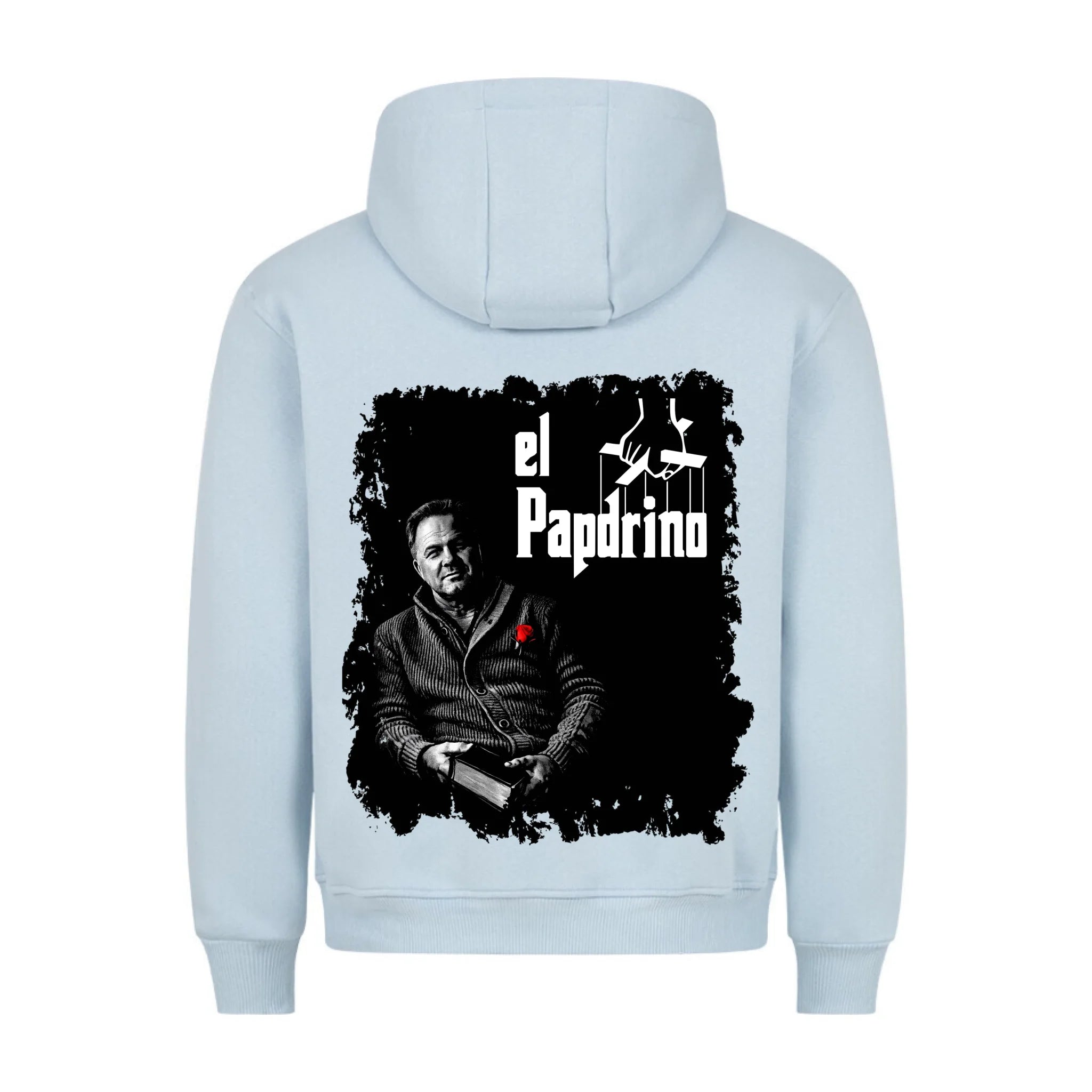 EL PAPDRINO - Sudadera personalizable con estampado en la espalda