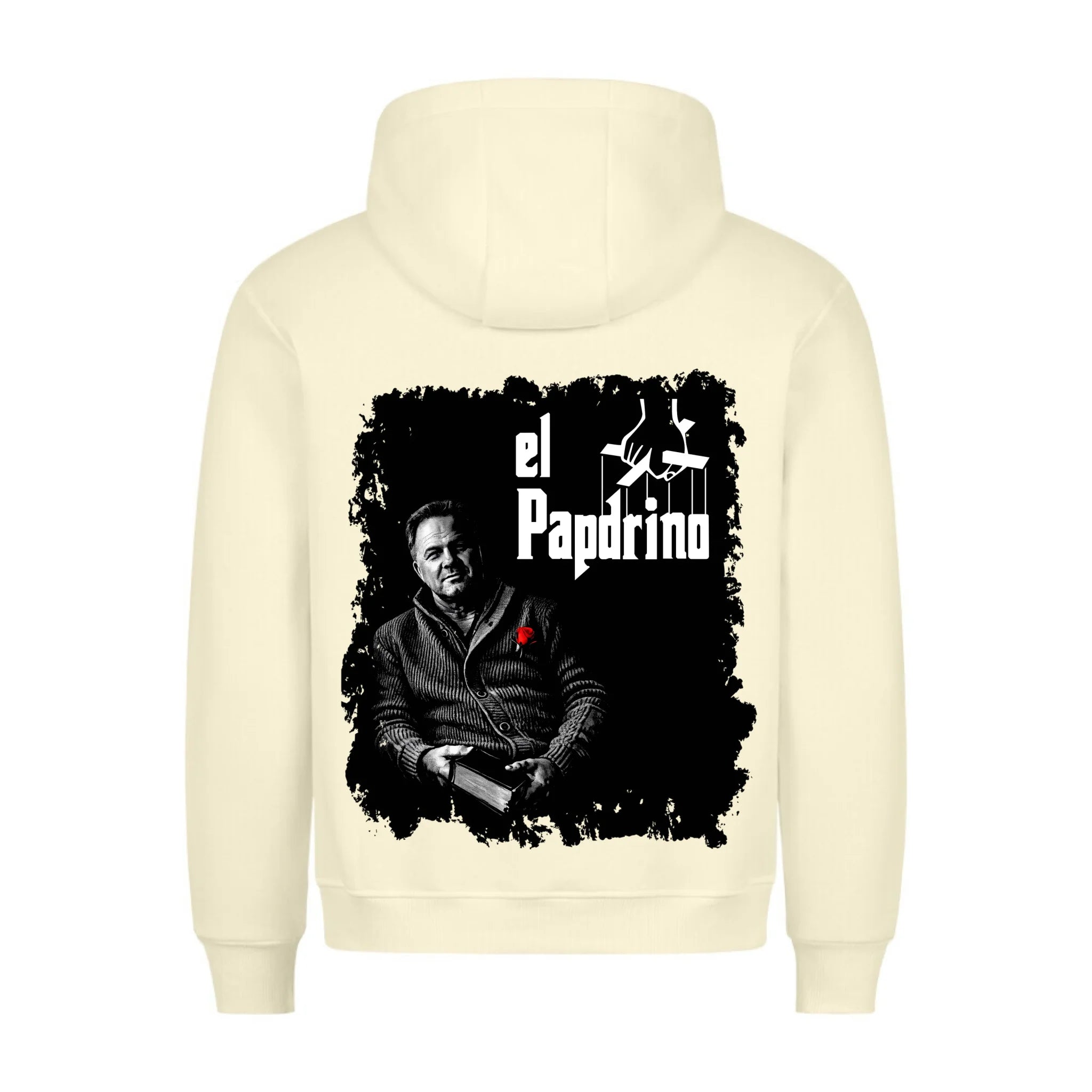 EL PAPDRINO - Sudadera personalizable con estampado en la espalda