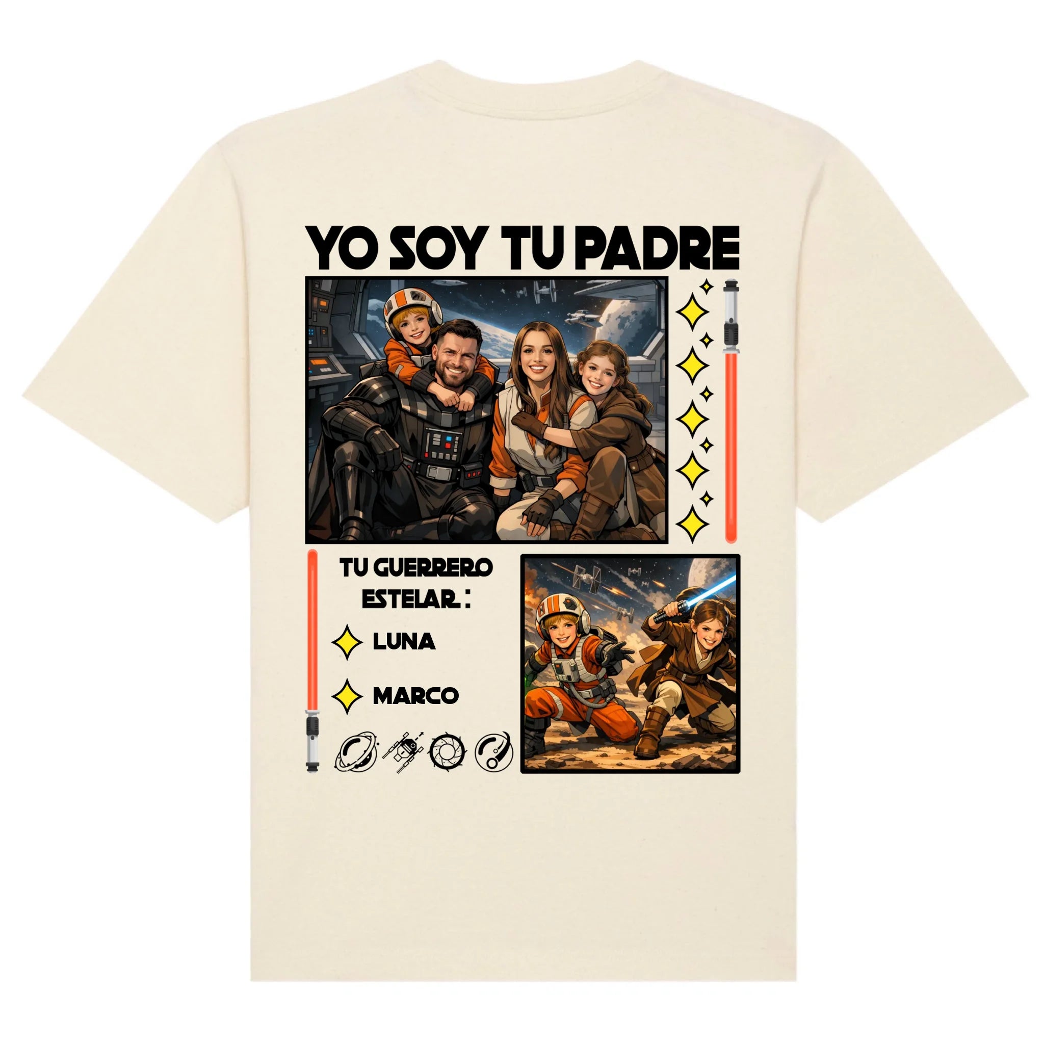 mockup shirt back natural