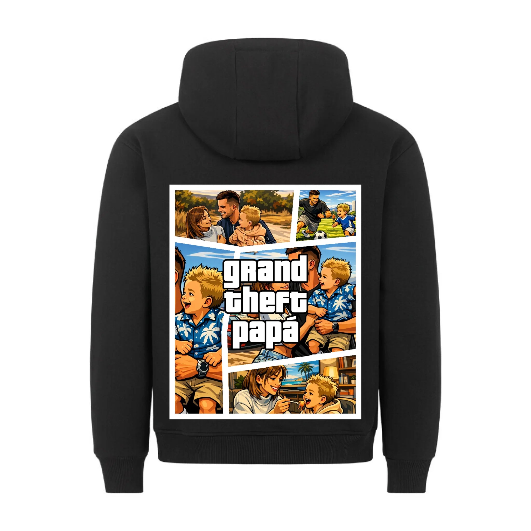 GRAND THEFT PAPA - Sudadera con capucha personalizable