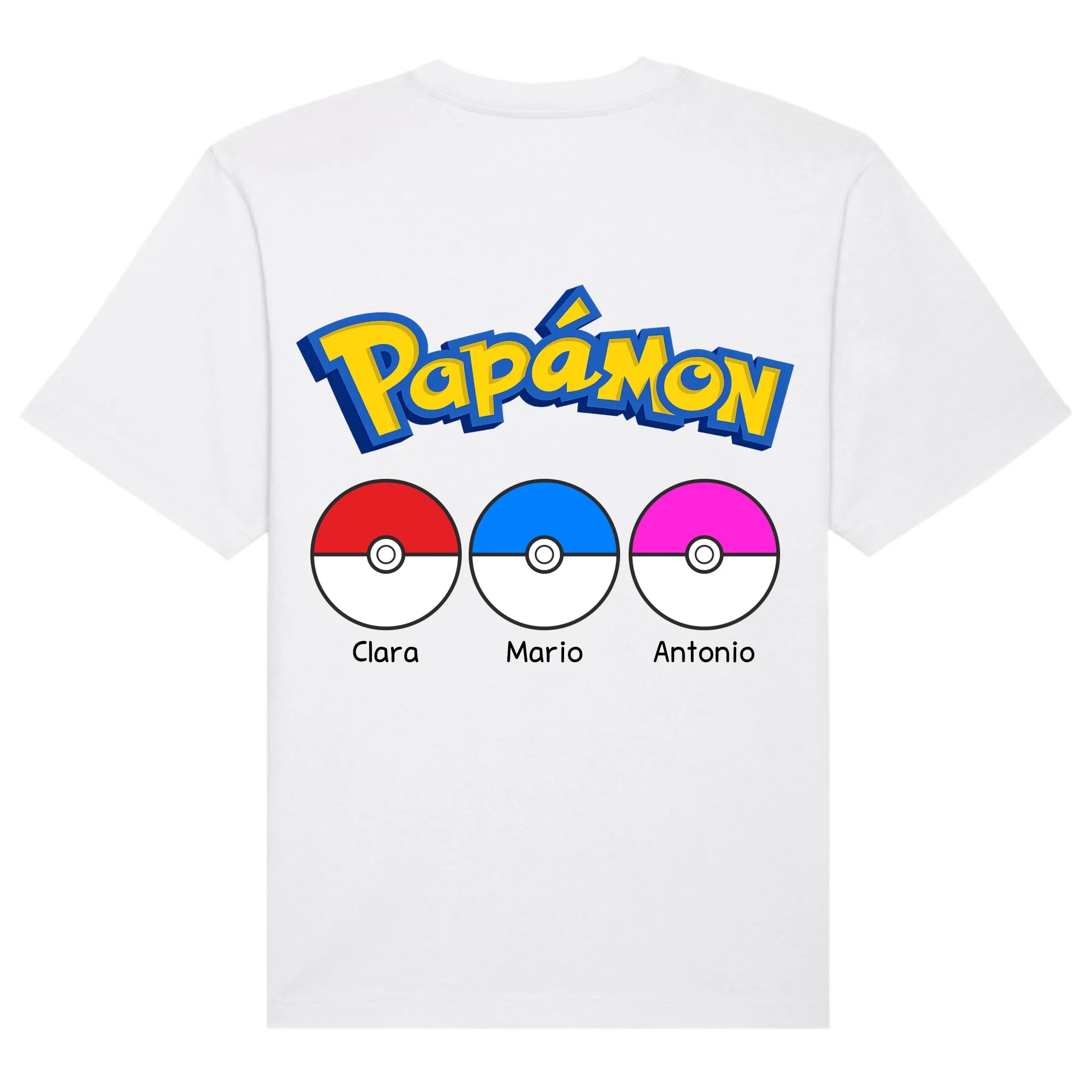 mockup shirt back white