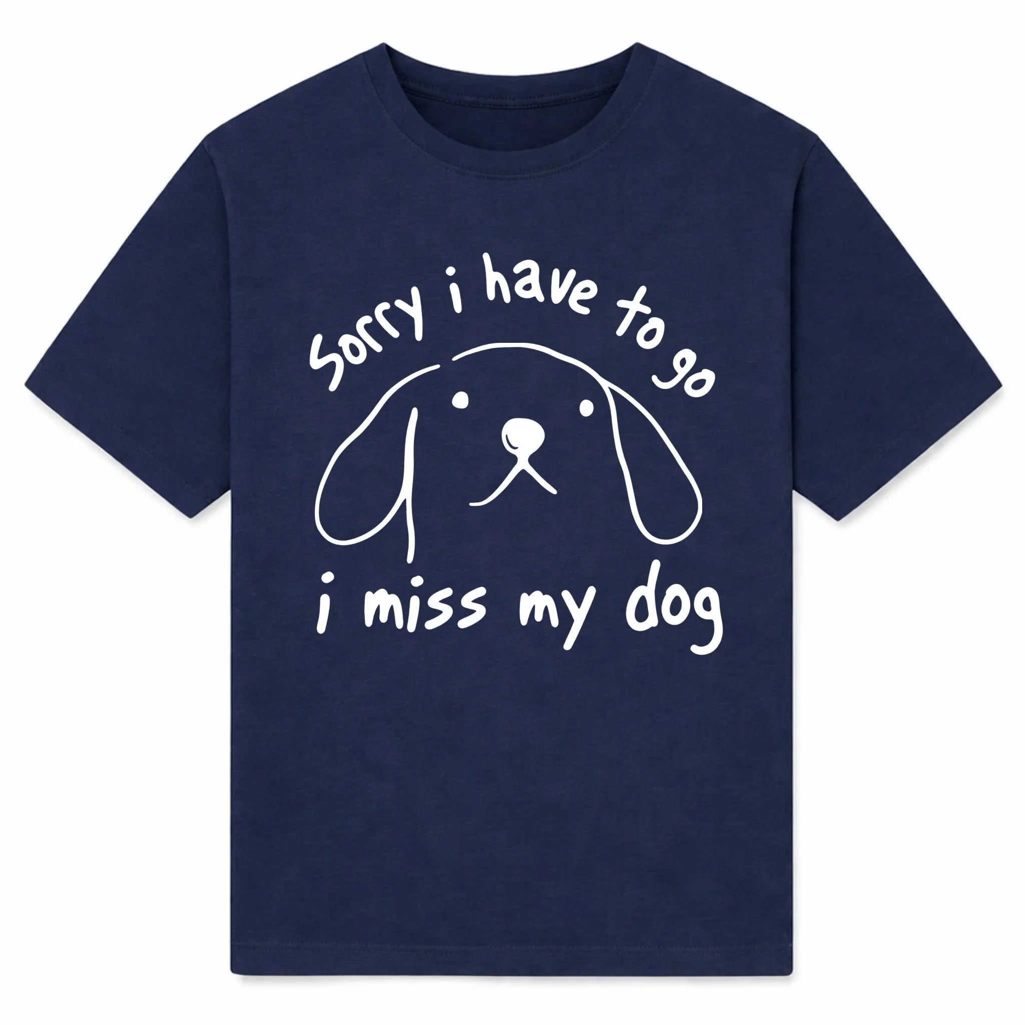shirt front navy