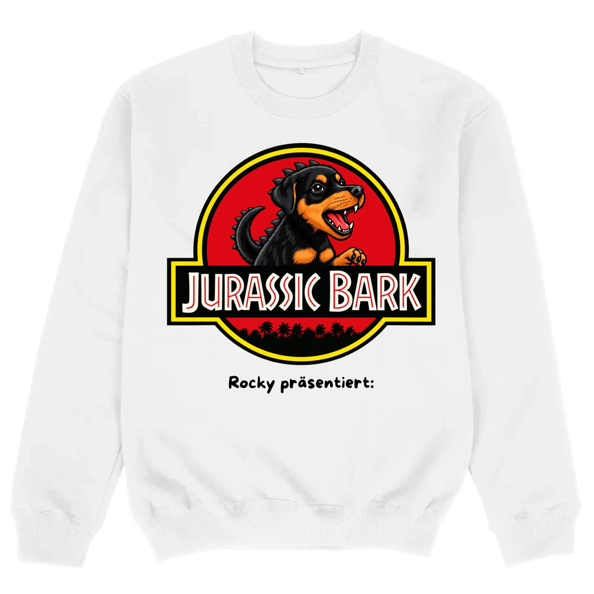 mockup sweater white