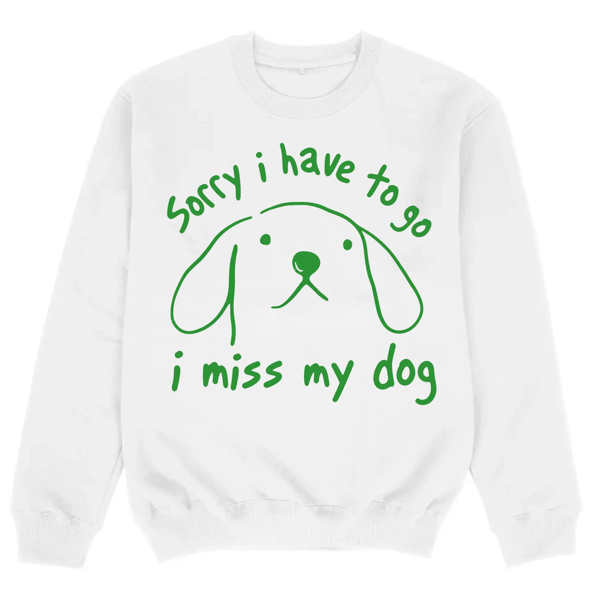 mockup sweater white