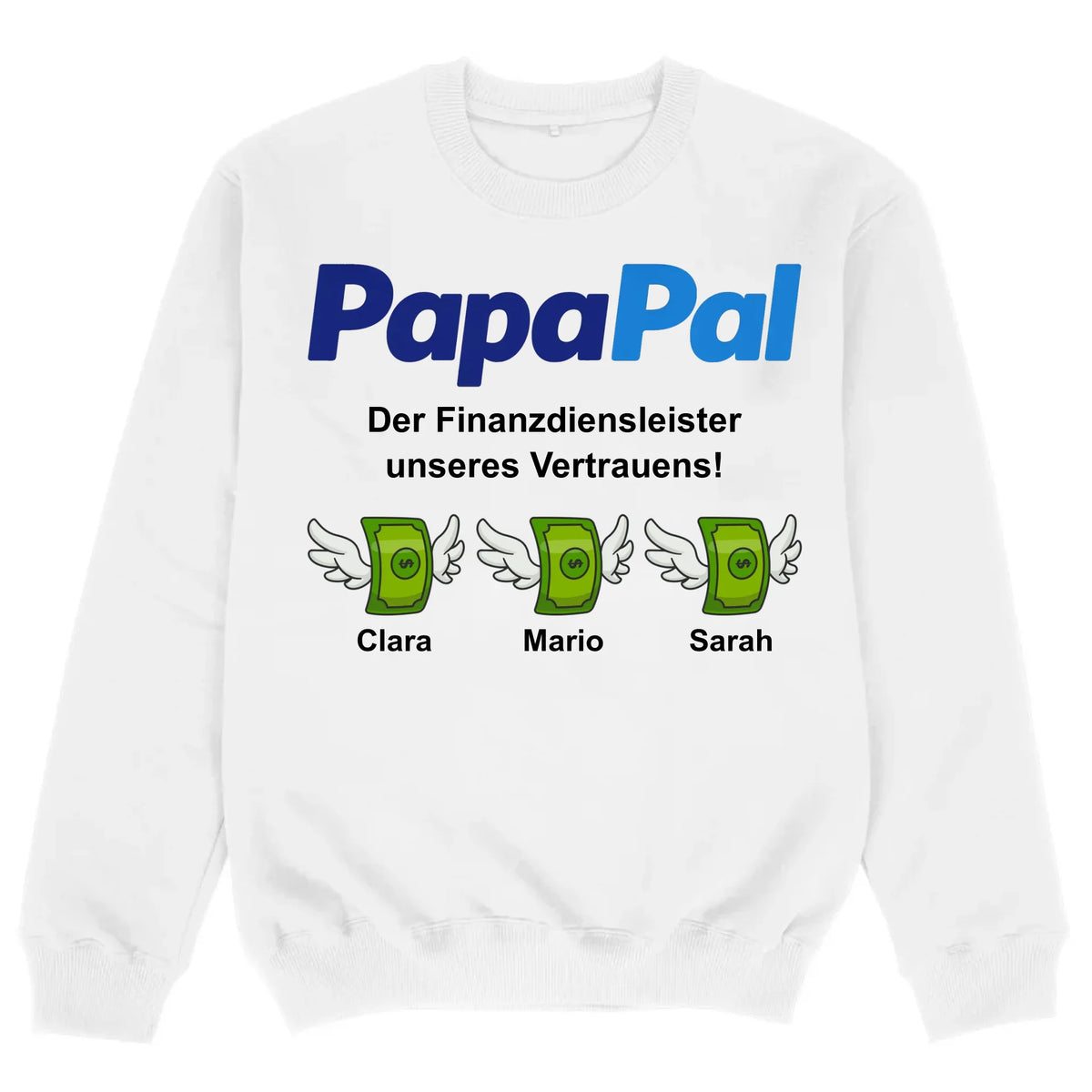 mockup sweater white