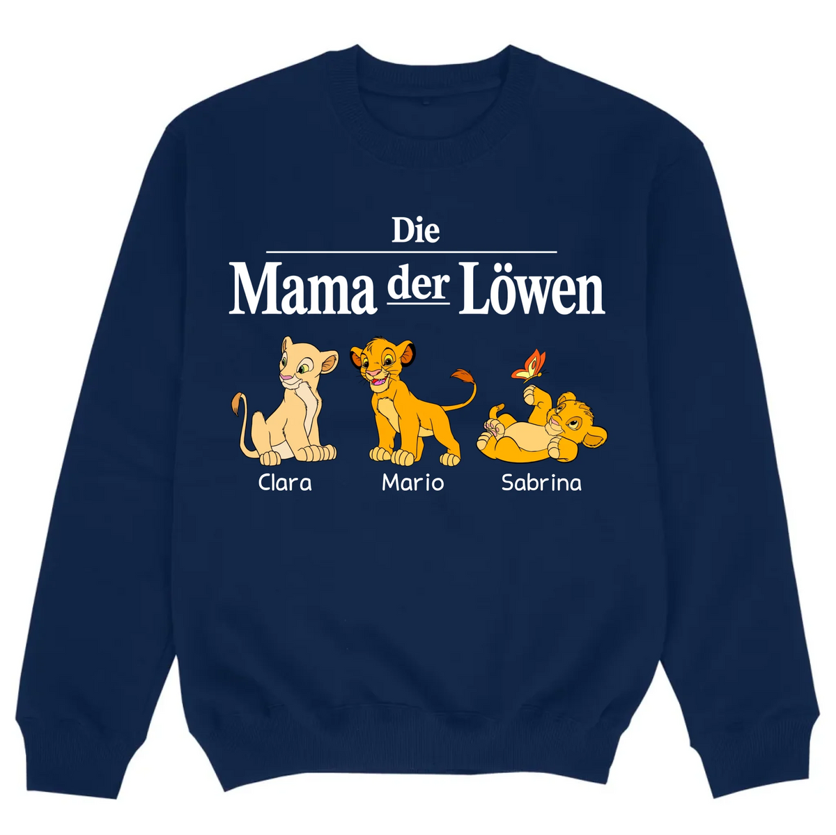 mockup sweater navy
