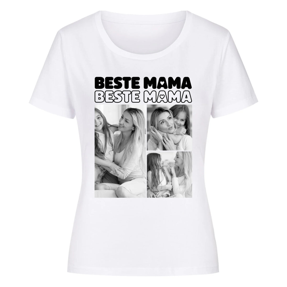 BESTE MAMA FASSADE - Personalisierbares T-Shirt Damen