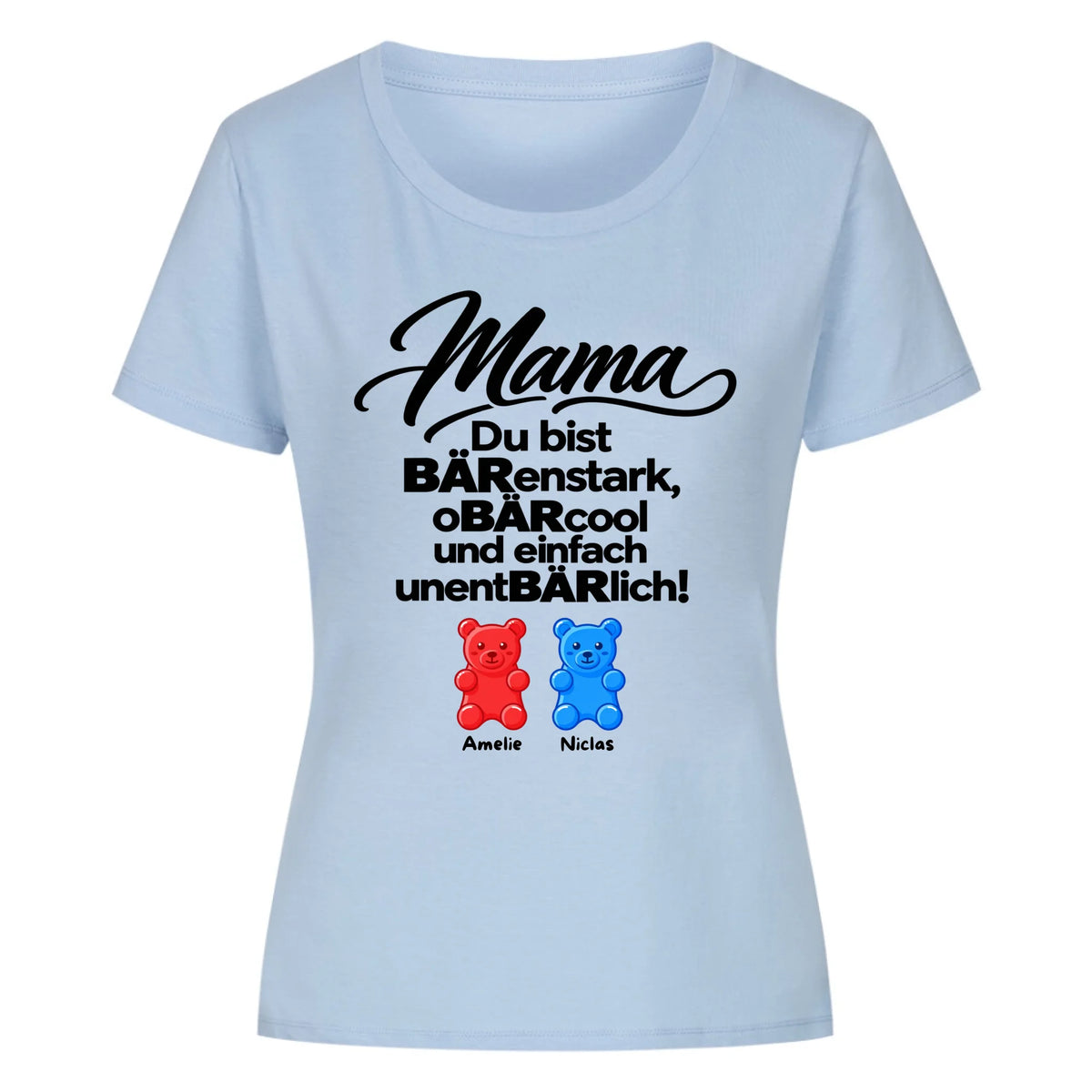 MAMA BÄR - Personalisierbares T-Shirt Damen