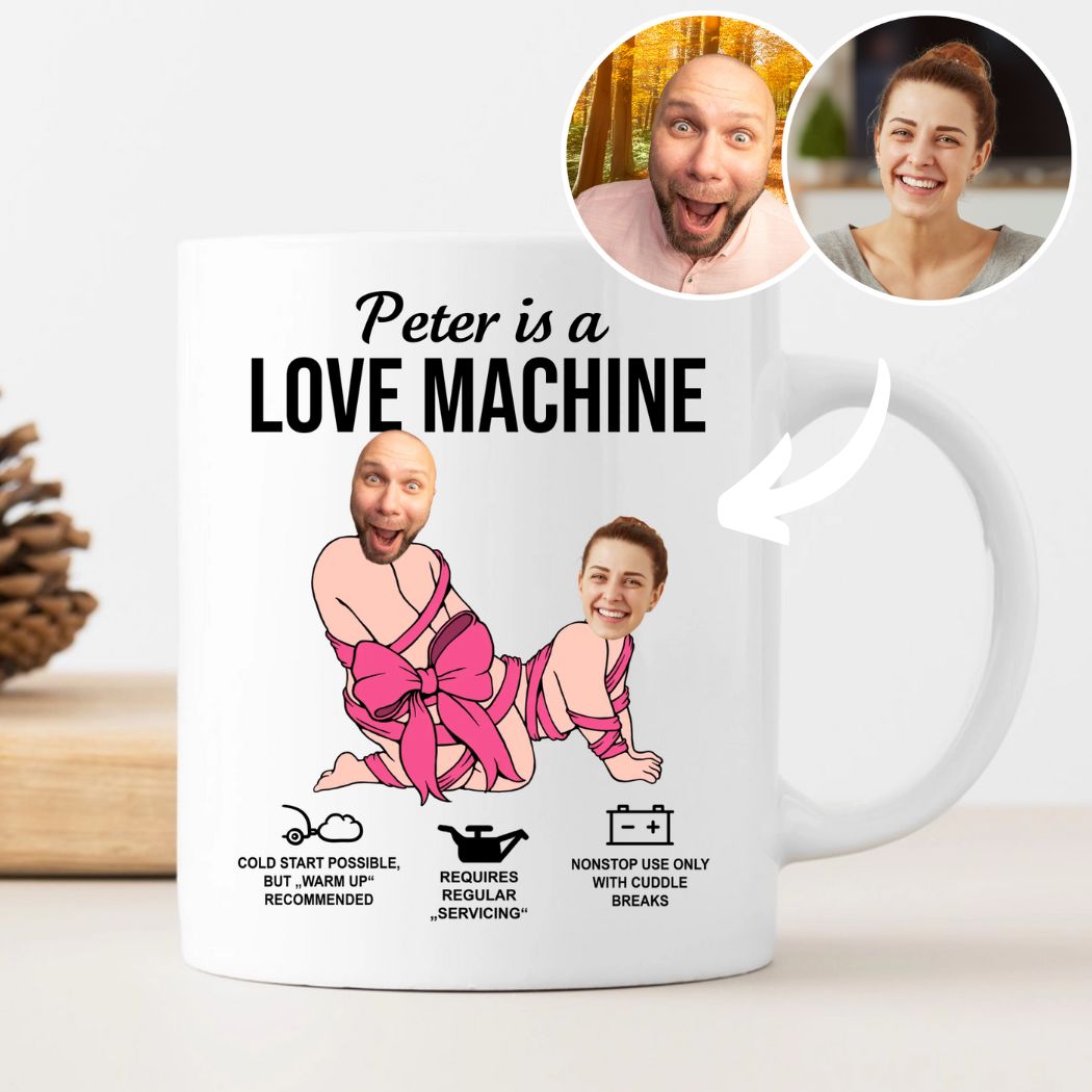 LOVE MACHINE - Mug personnalisé