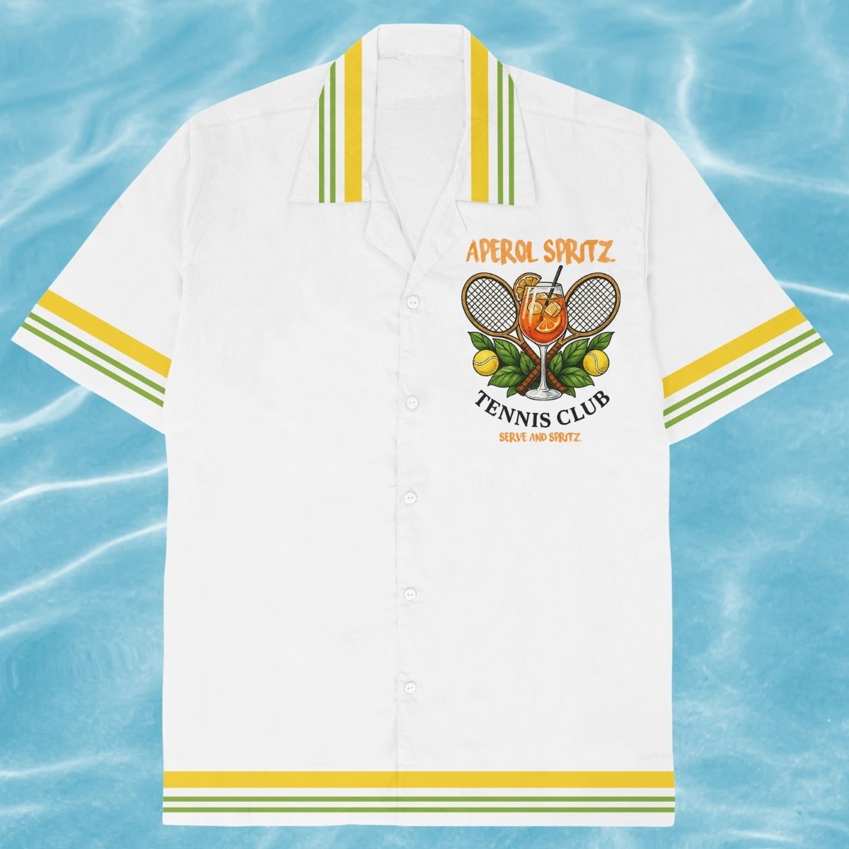 APEROL SPRITZ TENNIS CLUB - Hawaiihemd