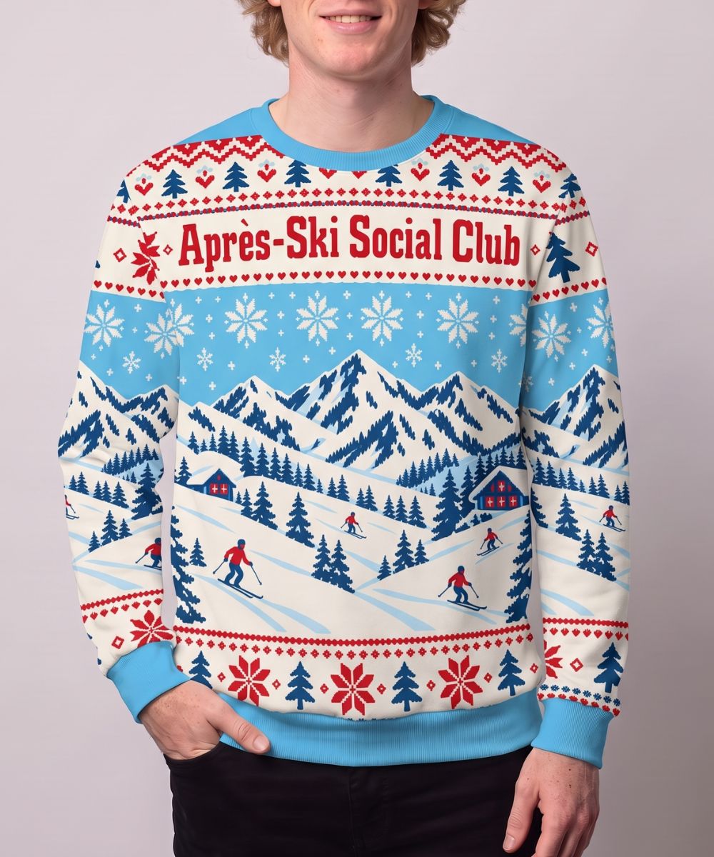 APRES SKI SOCIAL CLUB - Maglione Natalizio Signature
