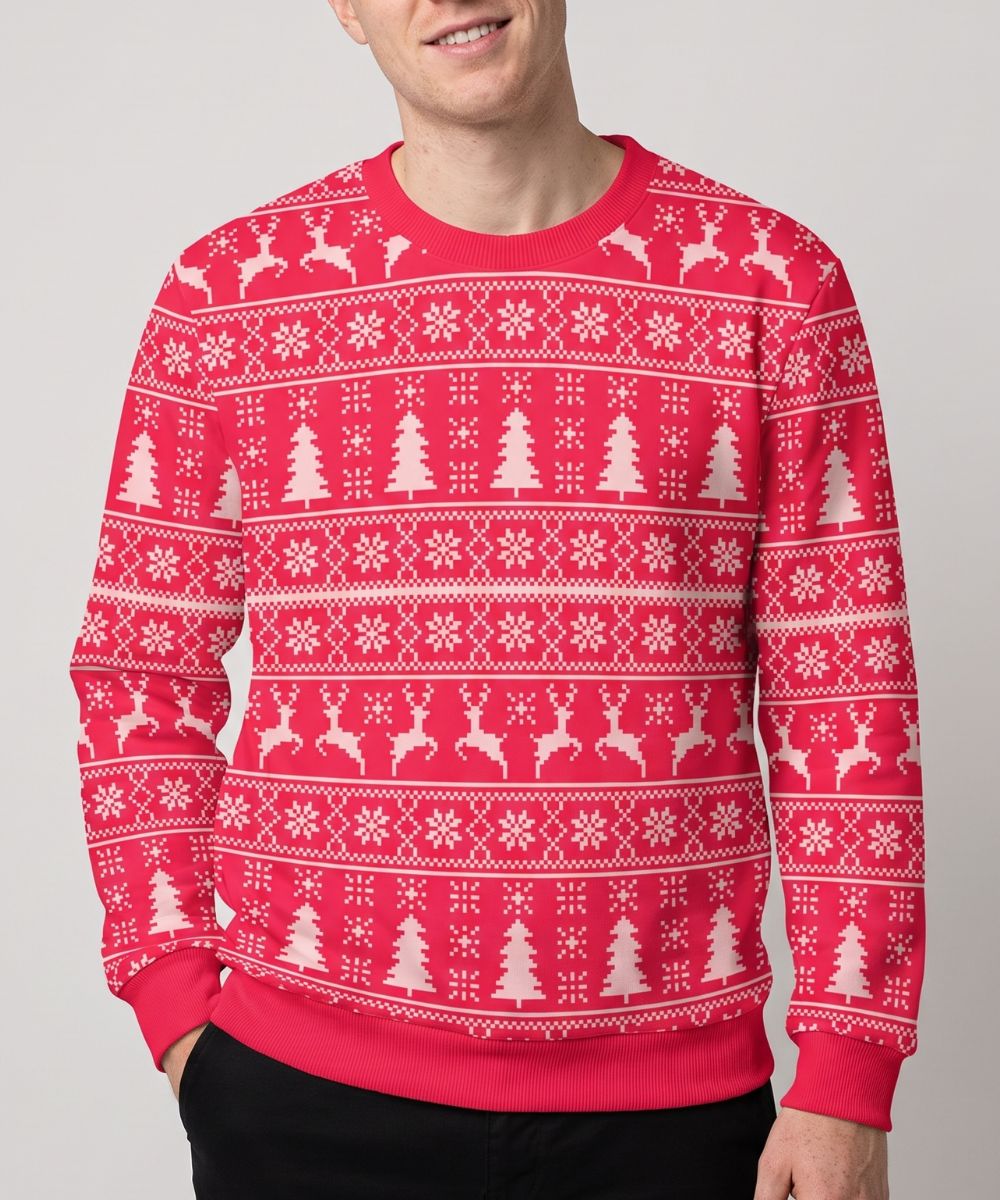 REINDEERS RED - Maglione Natalizio Signature