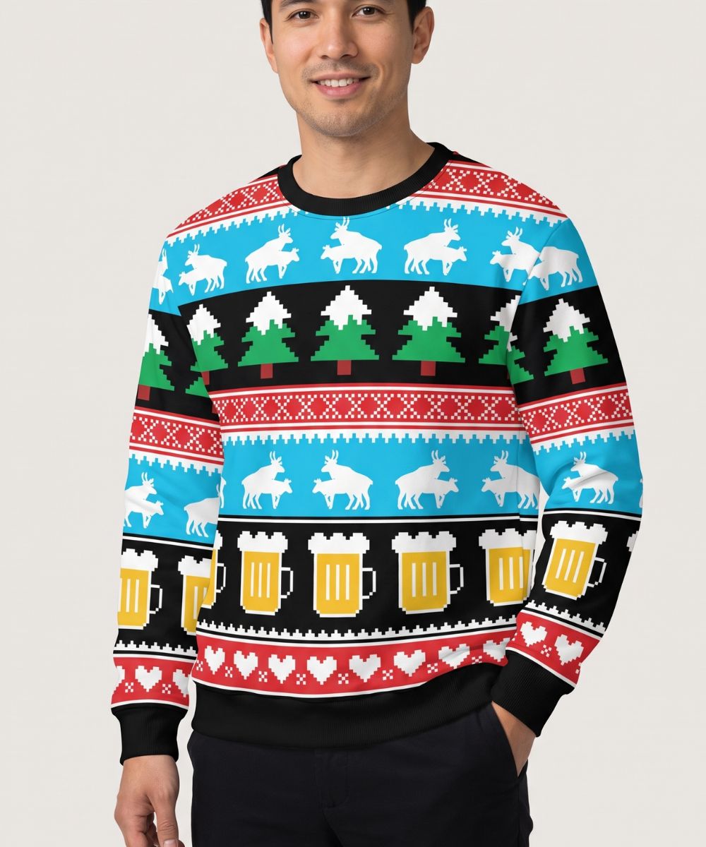 HOLIDAY PATTERN - Signature Kersttrui
