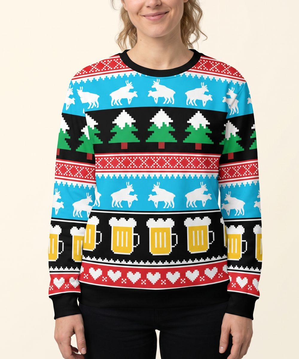 HOLIDAY PATTERN - Maglione Natalizio Signature